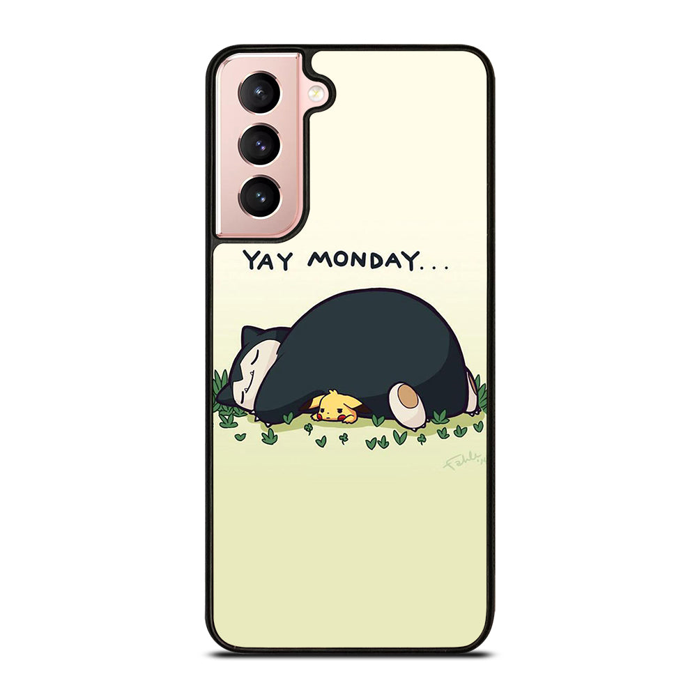 SNORLAX AND PIKACHU POKEMON Samsung Galaxy S21 Case Cover
