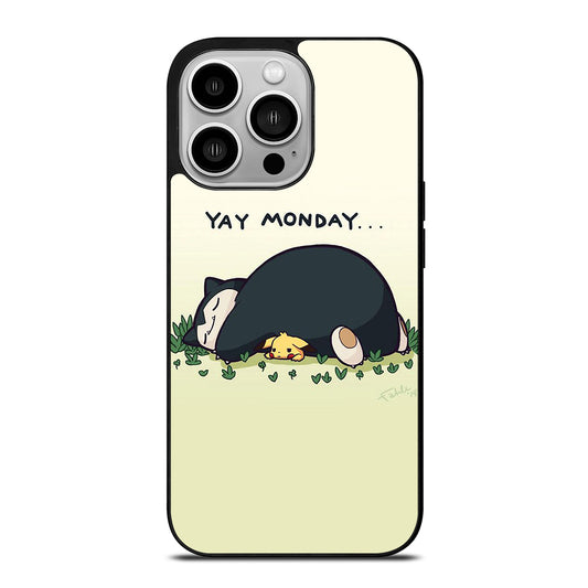 SNORLAX AND PIKACHU POKEMON iPhone 14 Pro Case Cover