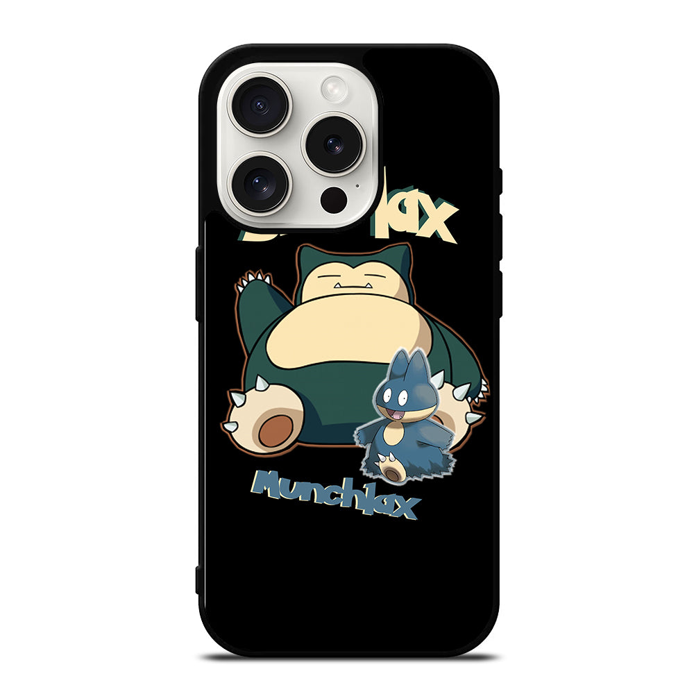 SNORLAX POKEMON CUTE iPhone 15 Pro Case Cover