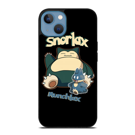 SNORLAX POKEMON CUTE iPhone 13 Case Cover