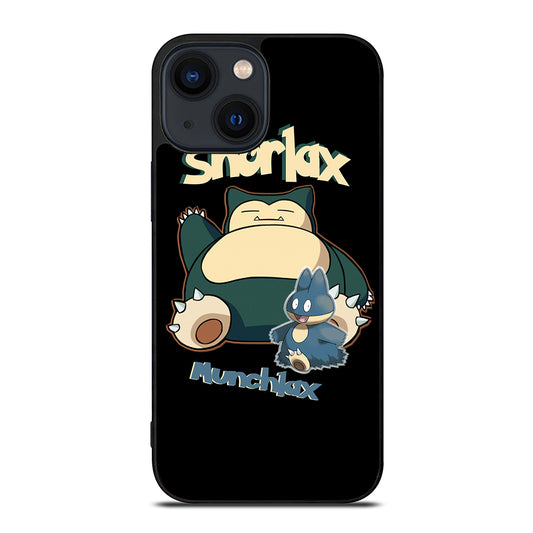 SNORLAX POKEMON CUTE iPhone 14 Plus Case Cover