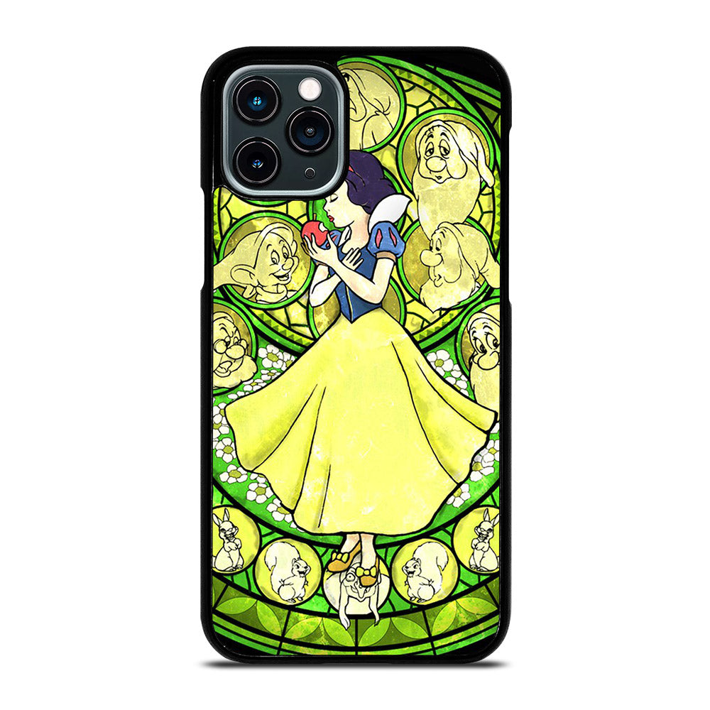 SNOW WHITE DISNEY STAINED GLASS iPhone 11 Pro Case Cover