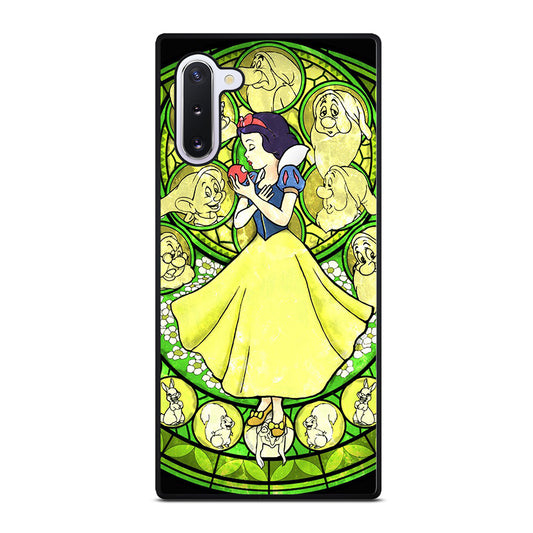 SNOW WHITE DISNEY STAINED GLASS Samsung Galaxy Note 10 Case Cover