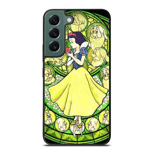 SNOW WHITE DISNEY STAINED GLASS Samsung Galaxy S22 Case Cover