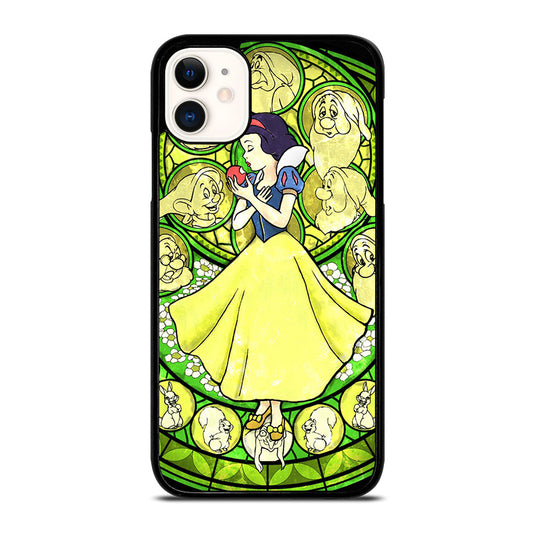 SNOW WHITE DISNEY STAINED GLASS iPhone 11 Case Cover