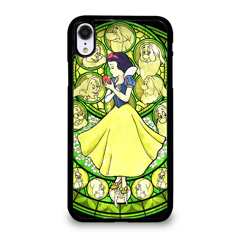 SNOW WHITE DISNEY STAINED GLASS iPhone XR Case Cover