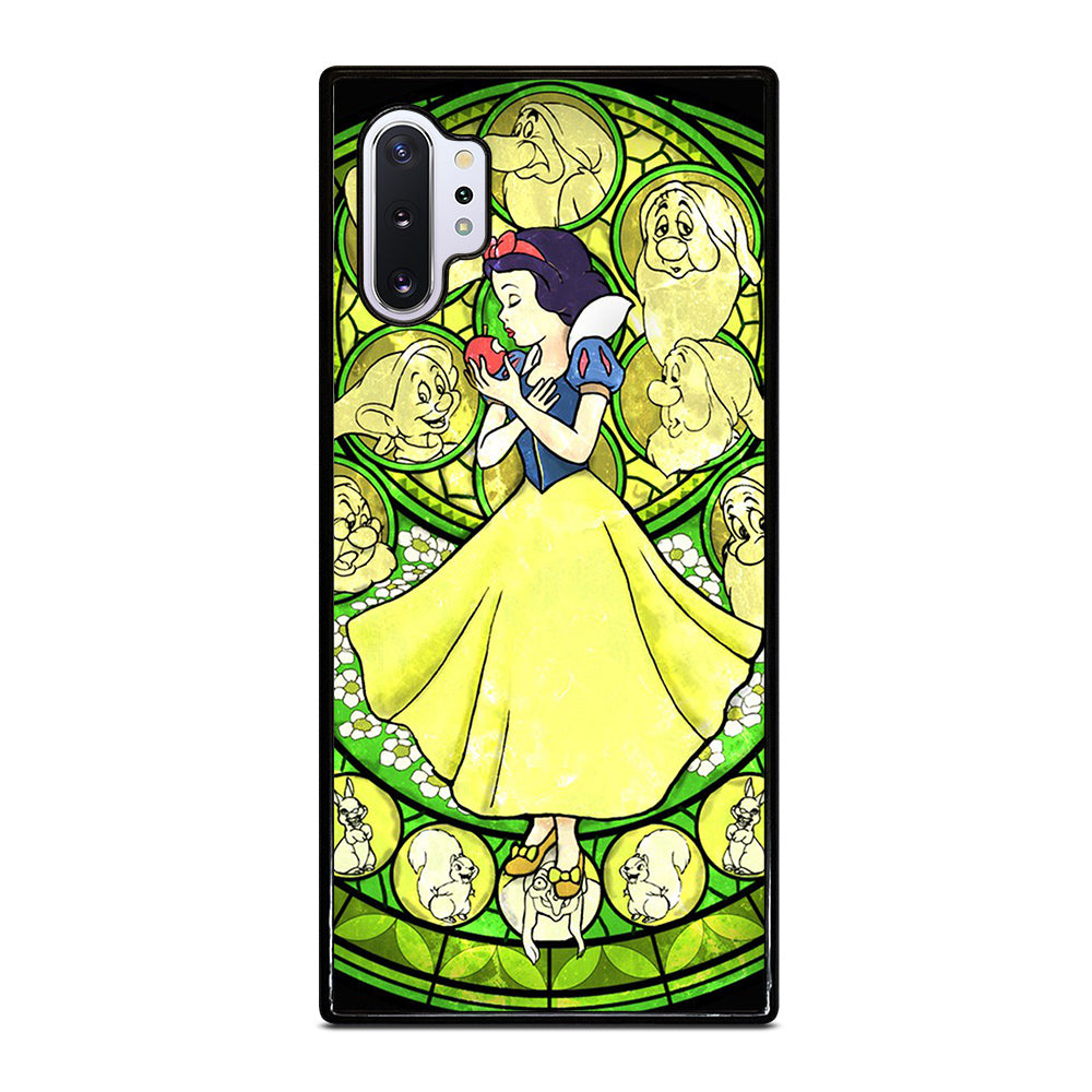 SNOW WHITE DISNEY STAINED GLASS Samsung Galaxy Note 10 Plus Case Cover