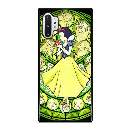 SNOW WHITE DISNEY STAINED GLASS Samsung Galaxy Note 10 Plus Case Cover
