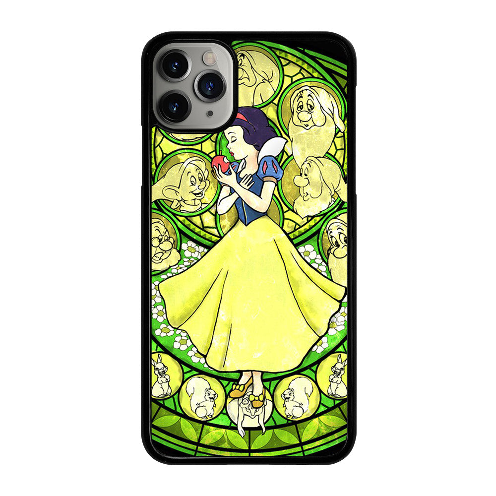 SNOW WHITE DISNEY STAINED GLASS iPhone 11 Pro Max Case Cover