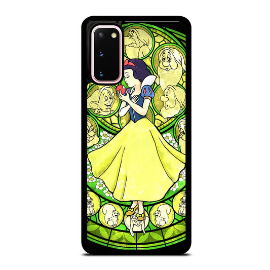 SNOW WHITE DISNEY STAINED GLASS Samsung Galaxy S20 Case Cover
