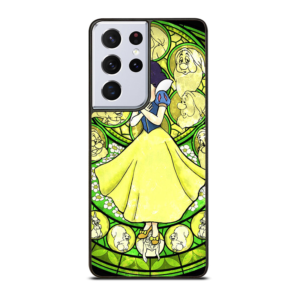 SNOW WHITE DISNEY STAINED GLASS Samsung Galaxy S21 Ultra Case Cover