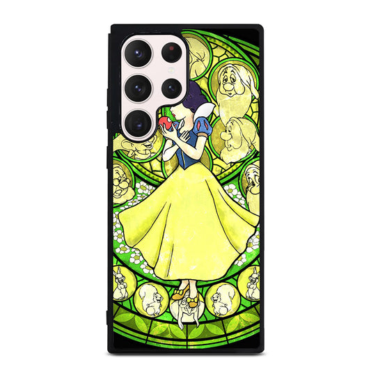 SNOW WHITE DISNEY STAINED GLASS Samsung Galaxy S23 Ultra Case Cover