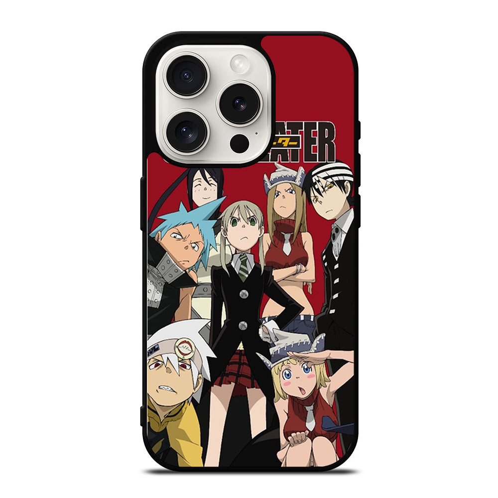 SOUL EATER ALL CHARACTER ANIME iPhone 15 Pro Case Cover