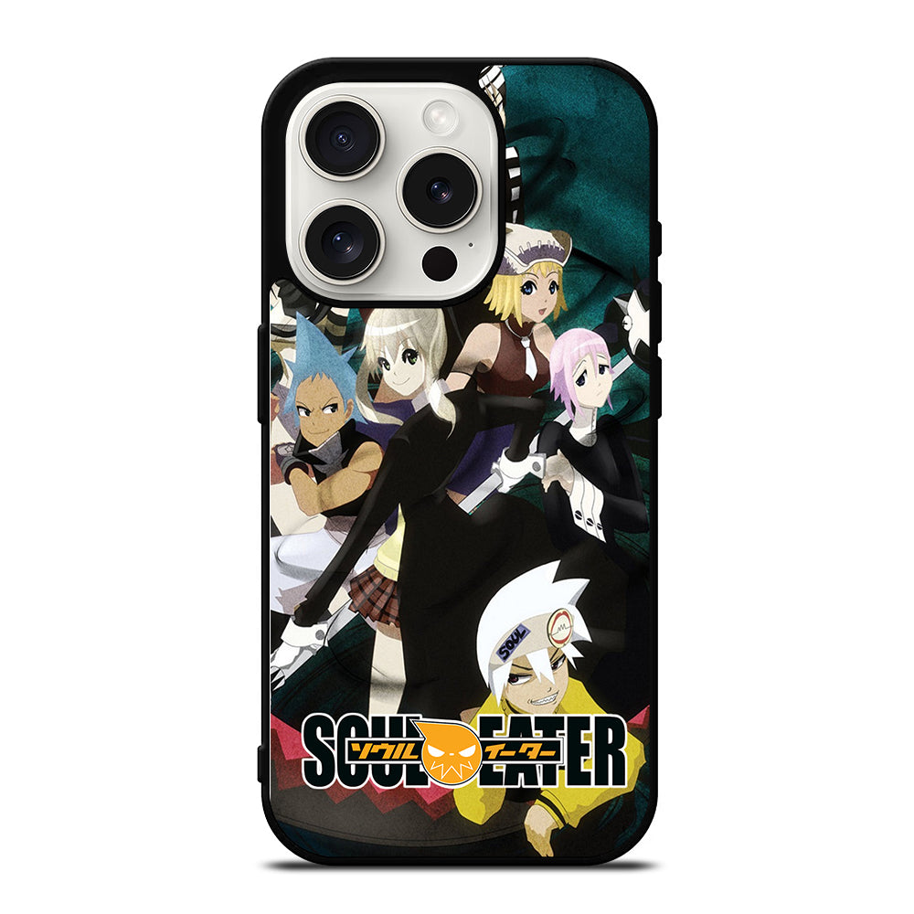 SOUL EATER ANIME ALL CHARACTER iPhone 15 Pro Case Cover