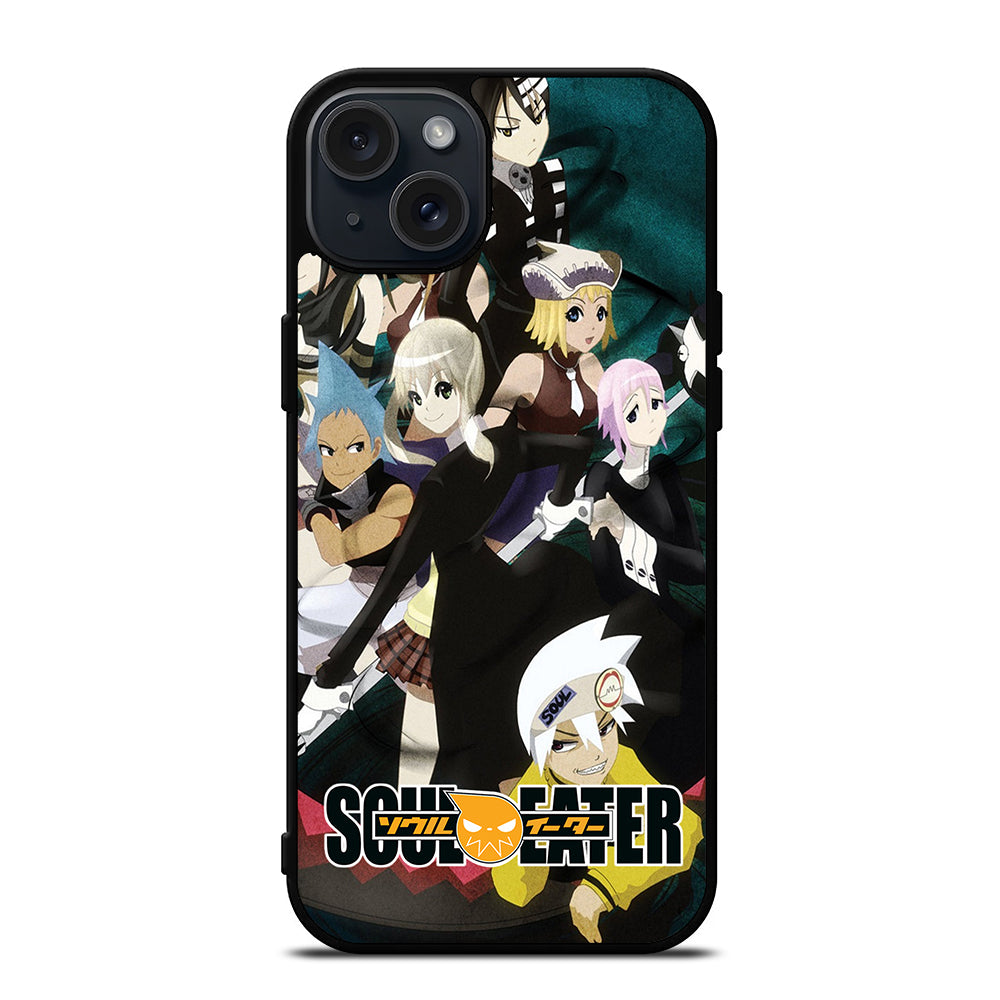 SOUL EATER ANIME ALL CHARACTER iPhone 15 Plus Case Cover