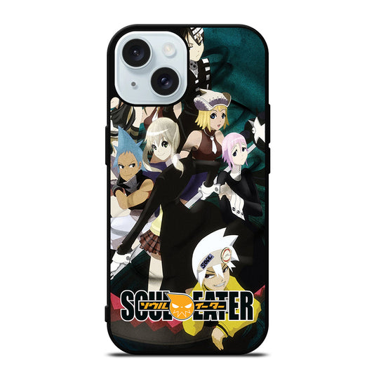 SOUL EATER ANIME ALL CHARACTER iPhone 15 Case Cover