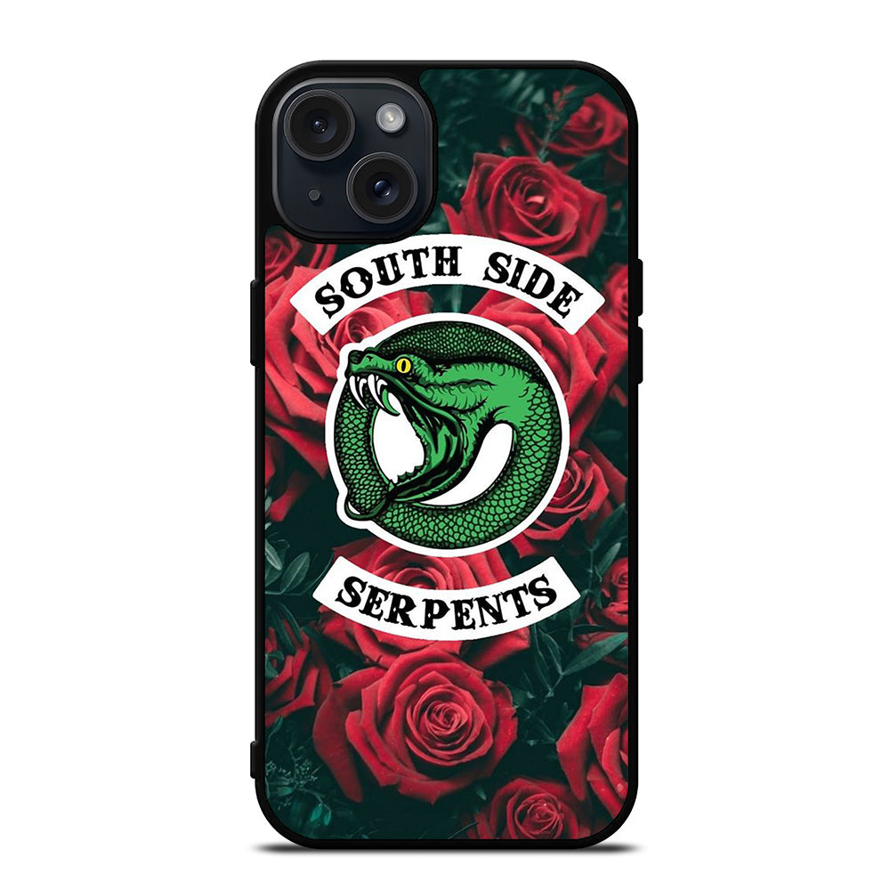 SOUTHSIDE SERPENTS FLOWER LOGO iPhone 15 Plus Case Cover