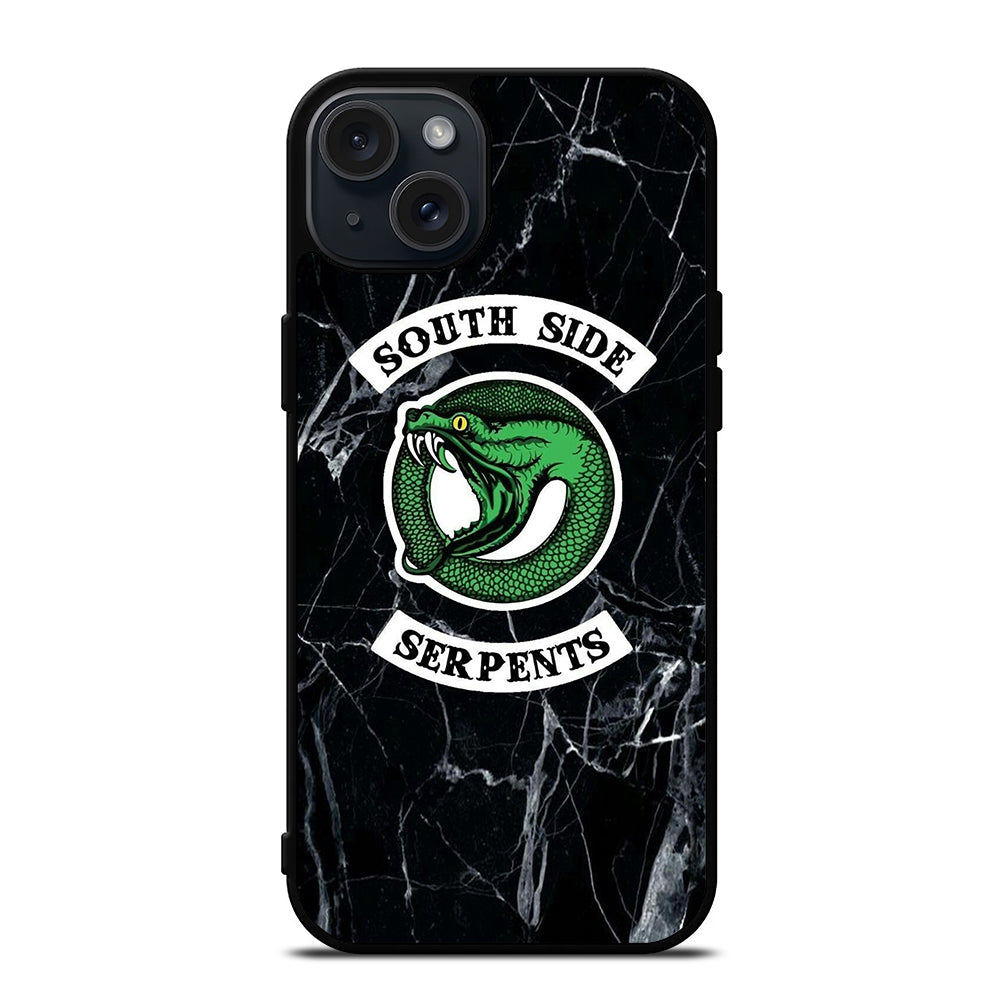 SOUTHSIDE SERPENTS LOGO MARBLE iPhone 15 Plus Case Cover