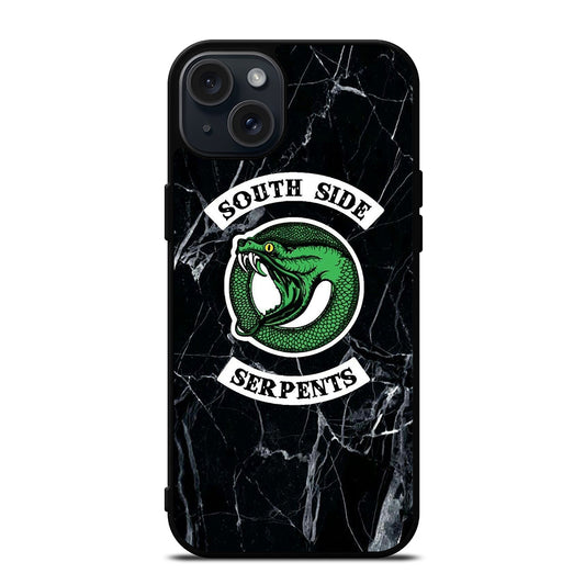 SOUTHSIDE SERPENTS LOGO MARBLE iPhone 15 Plus Case Cover
