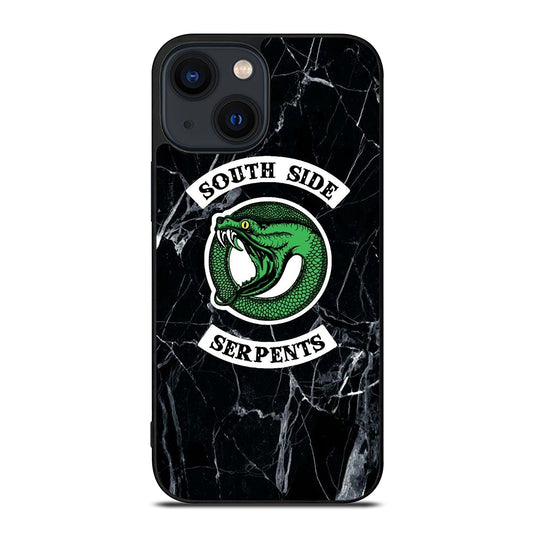 SOUTHSIDE SERPENTS LOGO MARBLE iPhone 14 Plus Case Cover