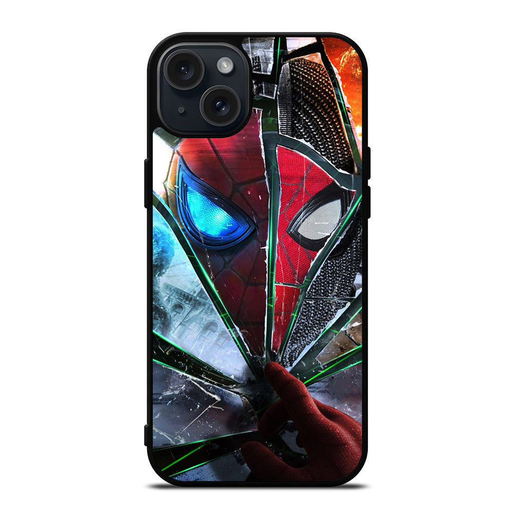 SPIDERMAN MIRROR FACE iPhone 15 Plus Case Cover