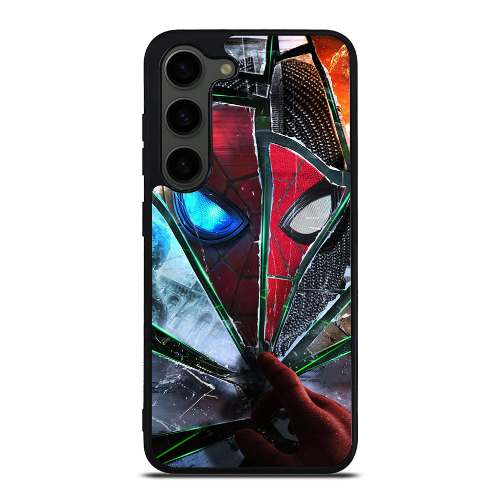 SPIDERMAN MIRROR FACE Samsung Galaxy S23 Plus Case Cover