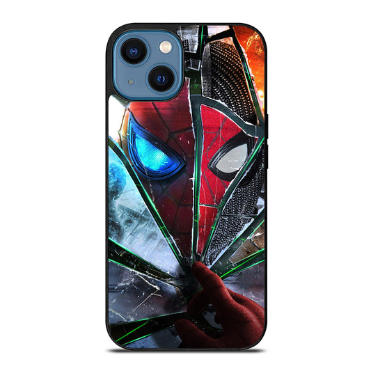 SPIDERMAN MIRROR FACE iPhone 14 Case Cover