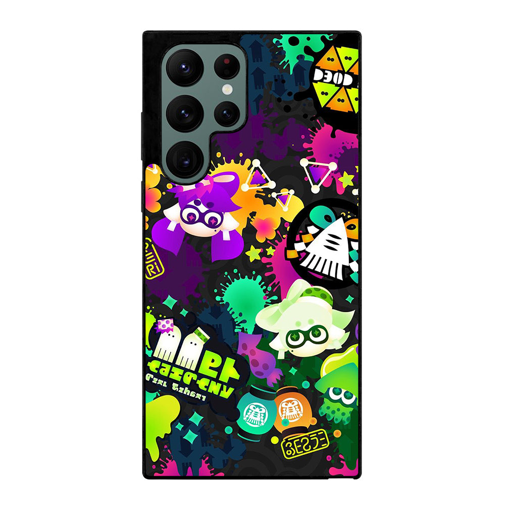 SPLATOON STICKER Samsung Galaxy S22 Ultra Case Cover