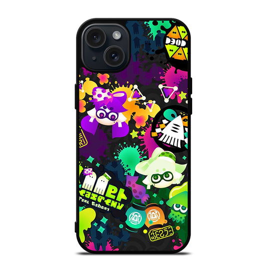 SPLATOON ART iPhone 15 Plus Case Cover