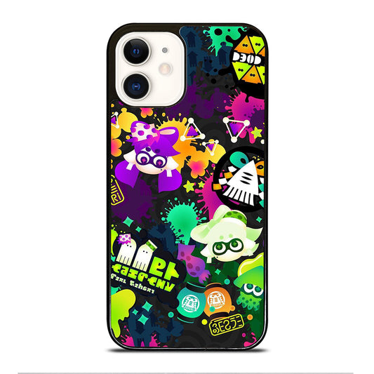 SPLATOON ART iPhone 12 Case Cover