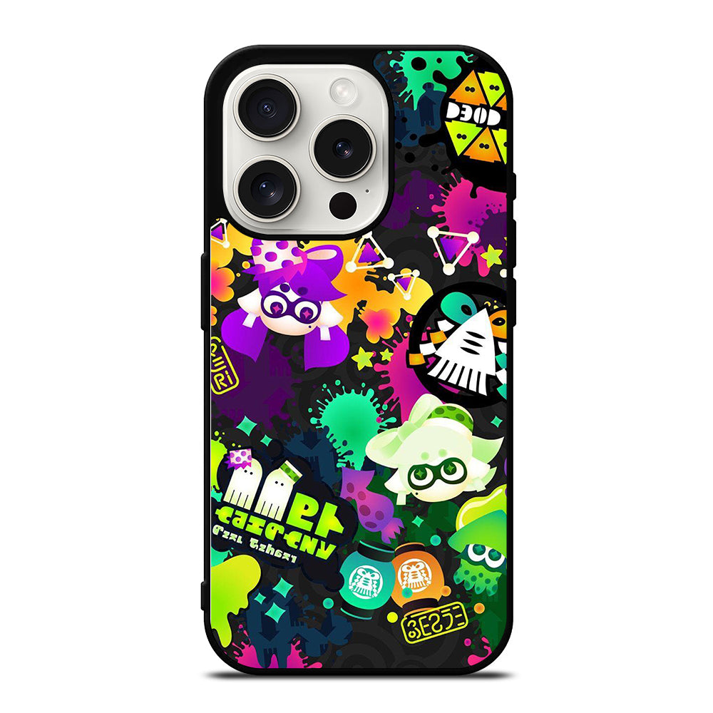 SPLATOON ART iPhone 15 Pro Case Cover