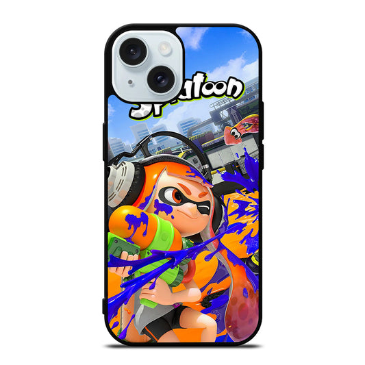 SPLATOON SHOOTER GAME iPhone 15 Case Cover
