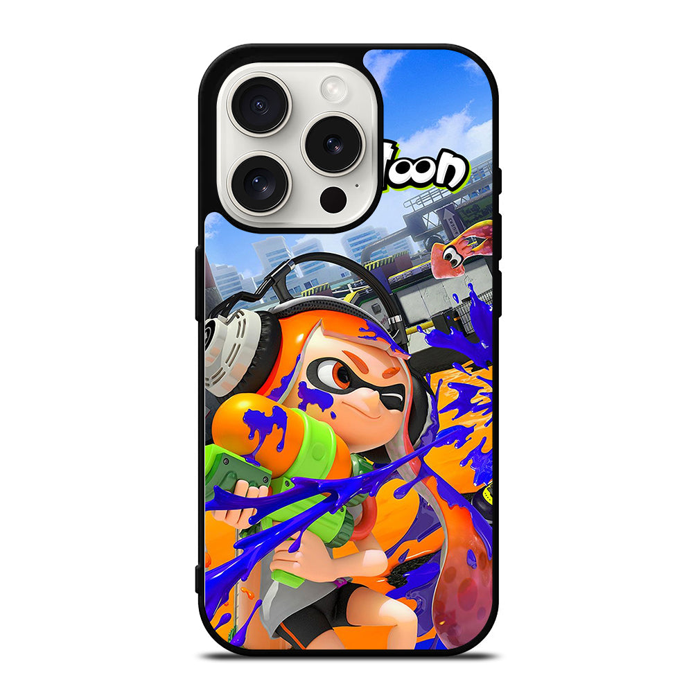 SPLATOON SHOOTER GAME iPhone 15 Pro Case Cover