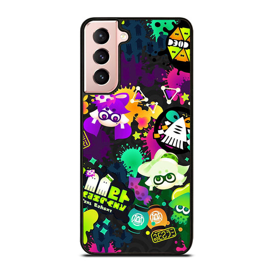 SPLATOON STICKER Samsung Galaxy S21 Case Cover