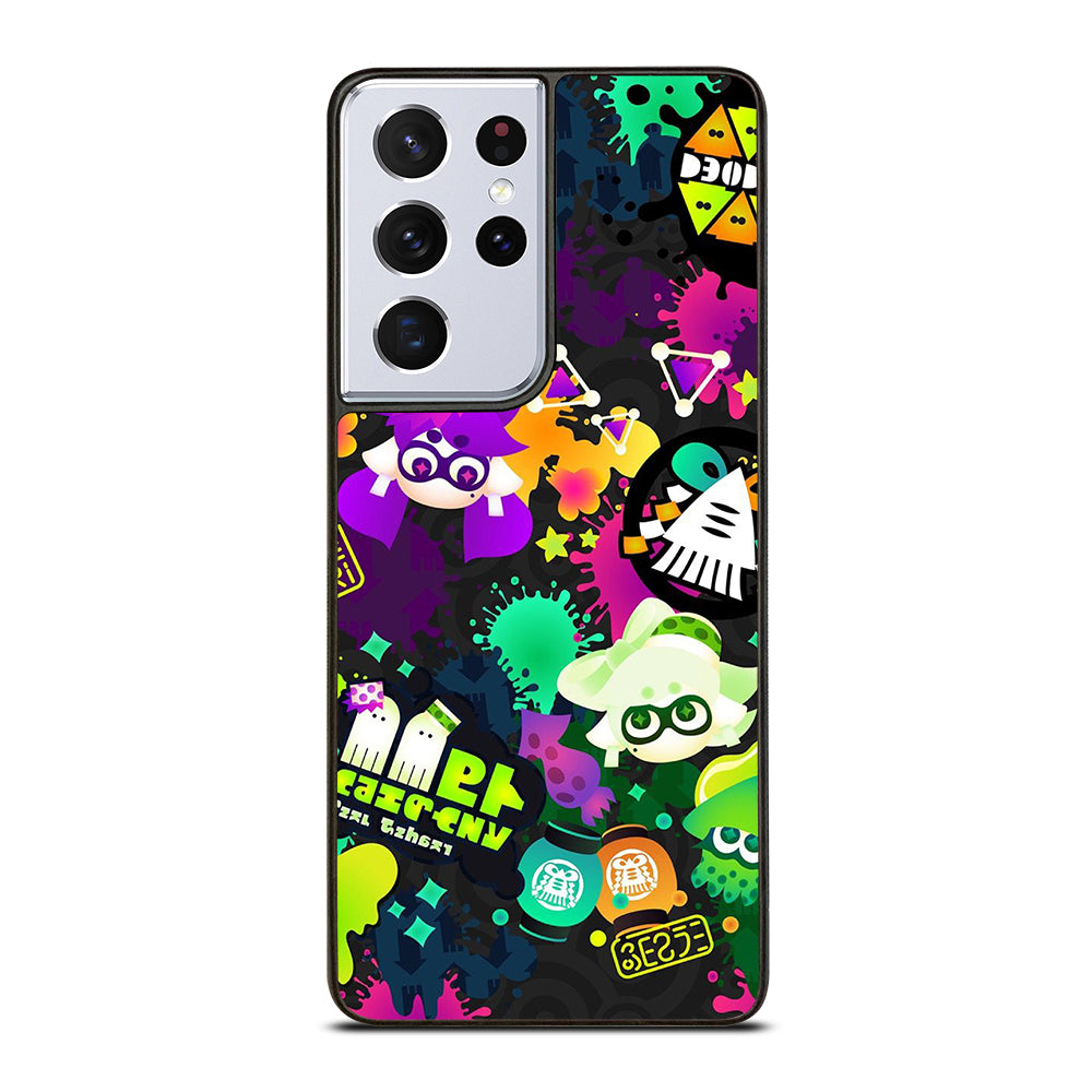 SPLATOON STICKER Samsung Galaxy S21 Ultra Case Cover