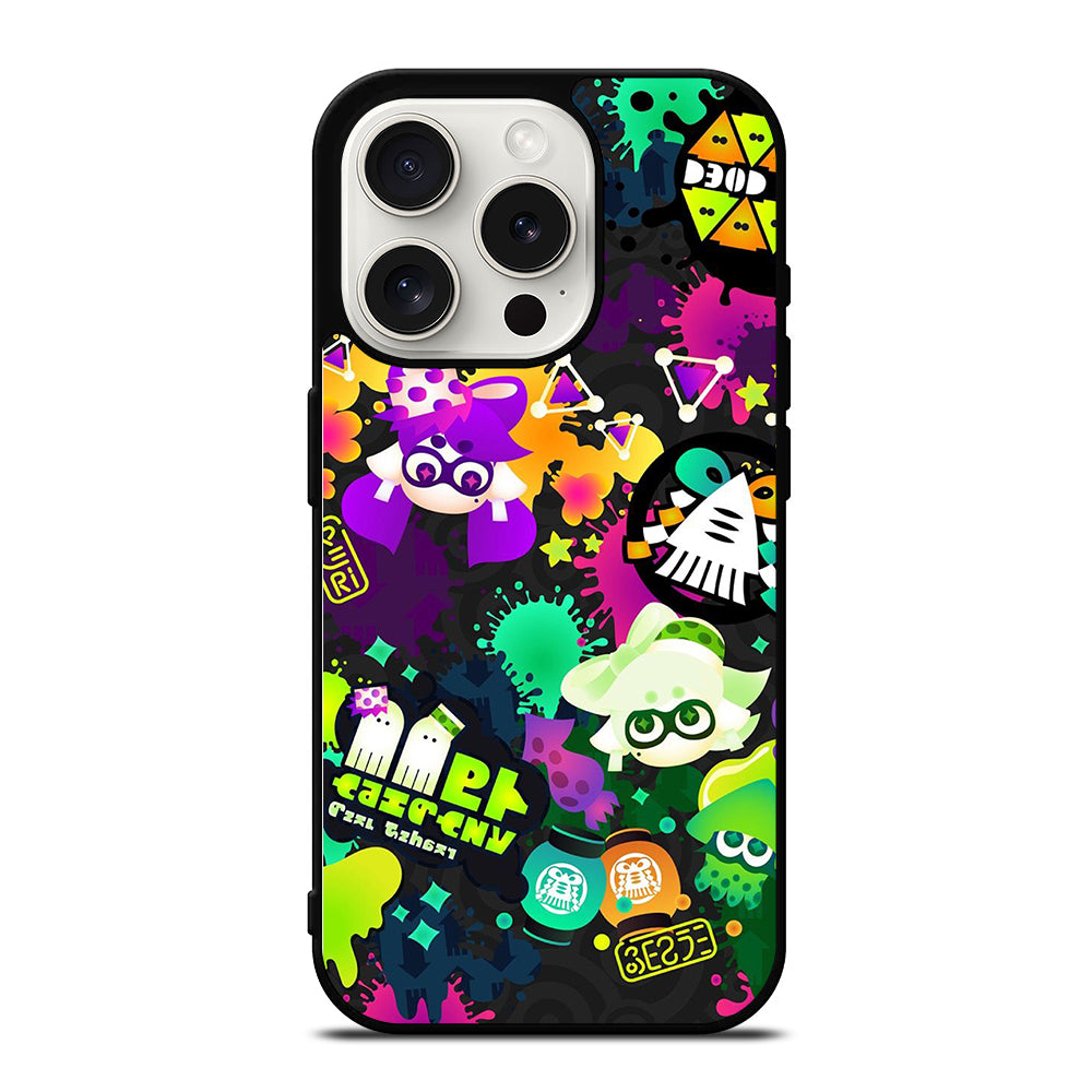 SPLATOON STICKER iPhone 15 Pro Case Cover