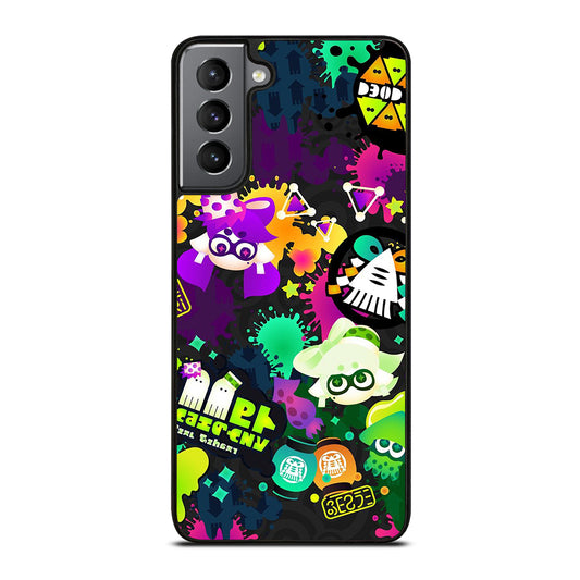 SPLATOON STICKER Samsung Galaxy S21 Plus Case Cover