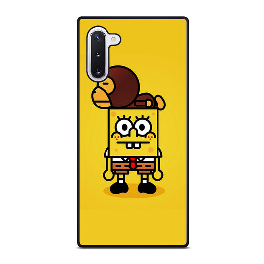 SPONGEBOB X BAPE Samsung Galaxy Note 10 Case Cover