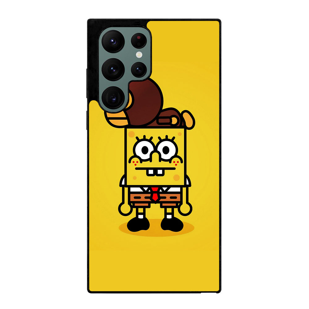 SPONGEBOB X BAPE Samsung Galaxy S22 Ultra Case Cover