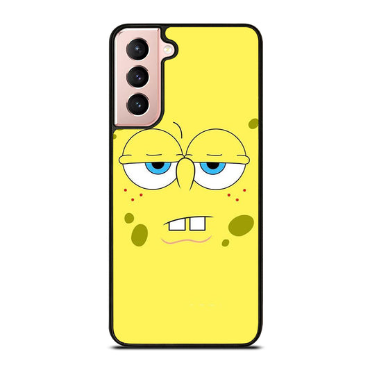SPONGEBOB SQUAREPANTS YELLOW FACE Samsung Galaxy S21 Case Cover