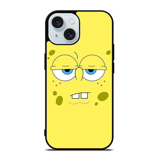 SPONGEBOB SQUAREPANTS YELLOW FACE iPhone 15 Case Cover