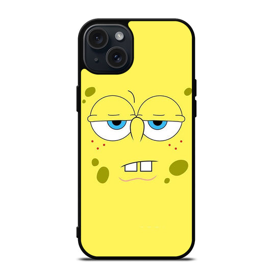 SPONGEBOB SQUAREPANTS YELLOW FACE iPhone 15 Plus Case Cover