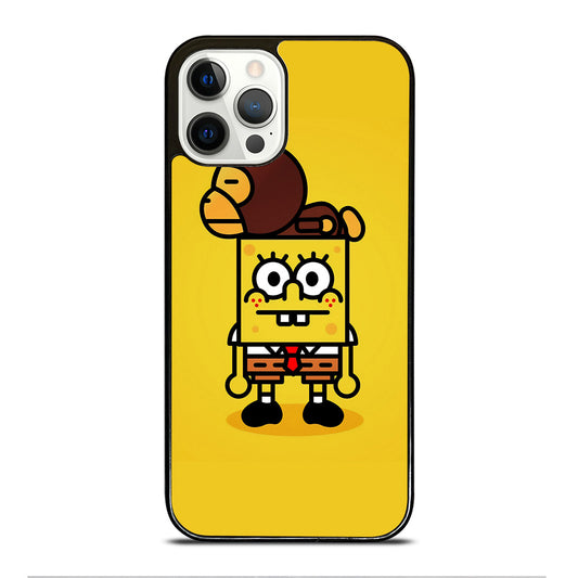 SPONGEBOB X BAPE iPhone 12 Pro Case Cover