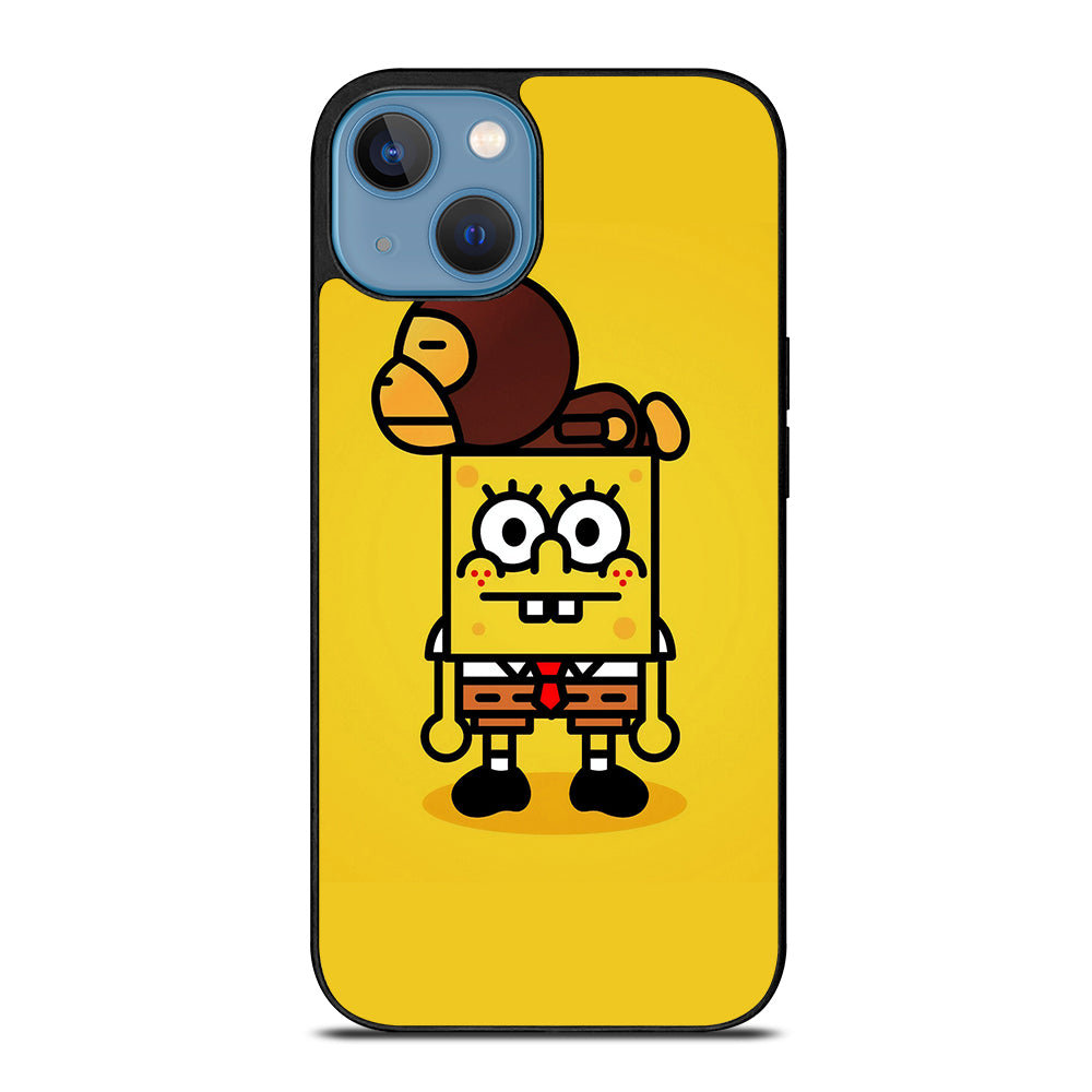 SPONGEBOB X BAPE iPhone 13 Case Cover