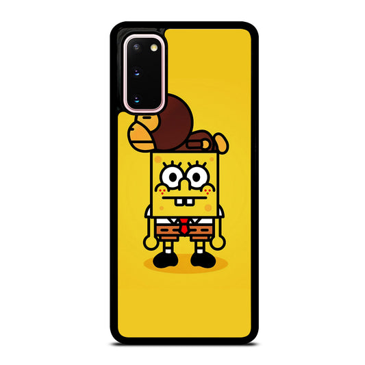 SPONGEBOB X BAPE Samsung Galaxy S20 Case Cover