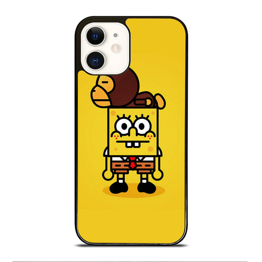 SPONGEBOB X BAPE iPhone 12 Case Cover