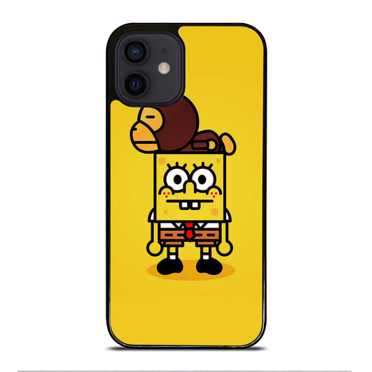 SPONGEBOB X BAPE iPhone 12 Mini Case Cover