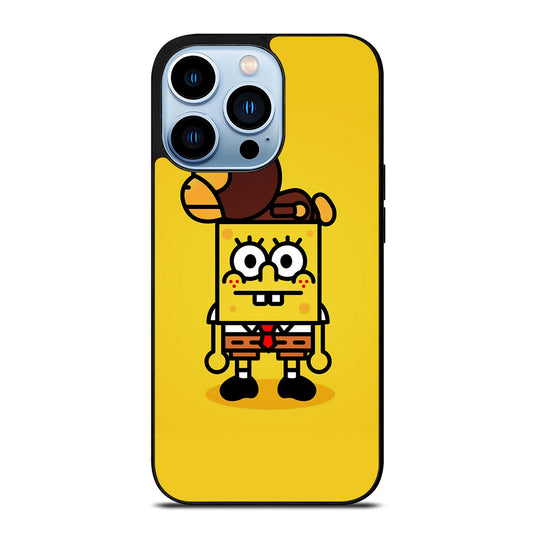 SPONGEBOB X BAPE iPhone 13 Pro Max Case Cover
