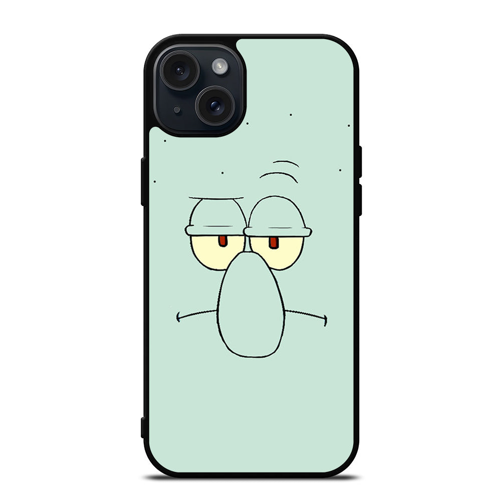 SQUIDWARD FACE iPhone 15 Plus Case Cover