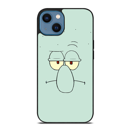 SQUIDWARD FACE iPhone 14 Case Cover